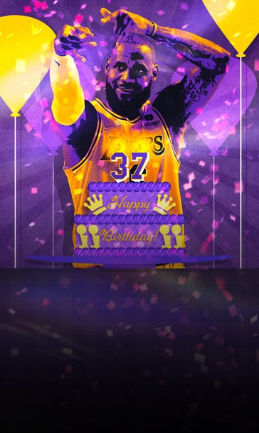 LeBron James shows no signs of slowing down as he turns 37